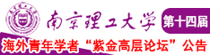 啊小骚逼好大好爽视频南京理工大学第十四届海外青年学者紫金论坛诚邀海内外英才！